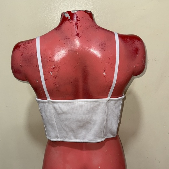 Free People crop top shirt blouse tank - Picture 3 of 4